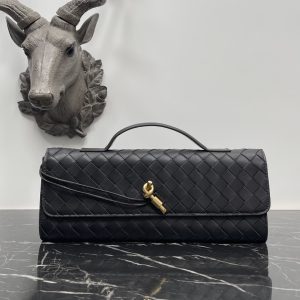 Bottega Veneta negro mate Andiamo nuevo diseño importado original de piel de oveja material de tacto delicado de alto nivel delicado y fue duro hierba ~ "bolsa" realmente puede curar un centenar de enfermedades de metal y la preparación de la colisión de modo que el aspecto general de un sentido más de moda de la antigüedad su silueta línea reinterpretación de la tradicional clásico casi completamente unpicky ocasiones modelos: 3078 Tamaño: 31*13*3cm-Fábrica de alta costura