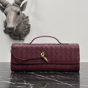 Bottega Veneta burdeos Andiamo nuevo diseño importado original de piel de oveja material de tacto delicado de alto nivel delicado y era duro hierba ~ "bolsa" realmente puede curar un centenar de enfermedades de metal y la preparación de la colisión de modo que el aspecto general de un sentido más de moda de la antigüedad y su silueta línea de reinterpretación del clásico tradicional casi completamente unpicky ocasiones modelos: 3078 Tamaño: 31*13*3cm-Fábrica de alta moda