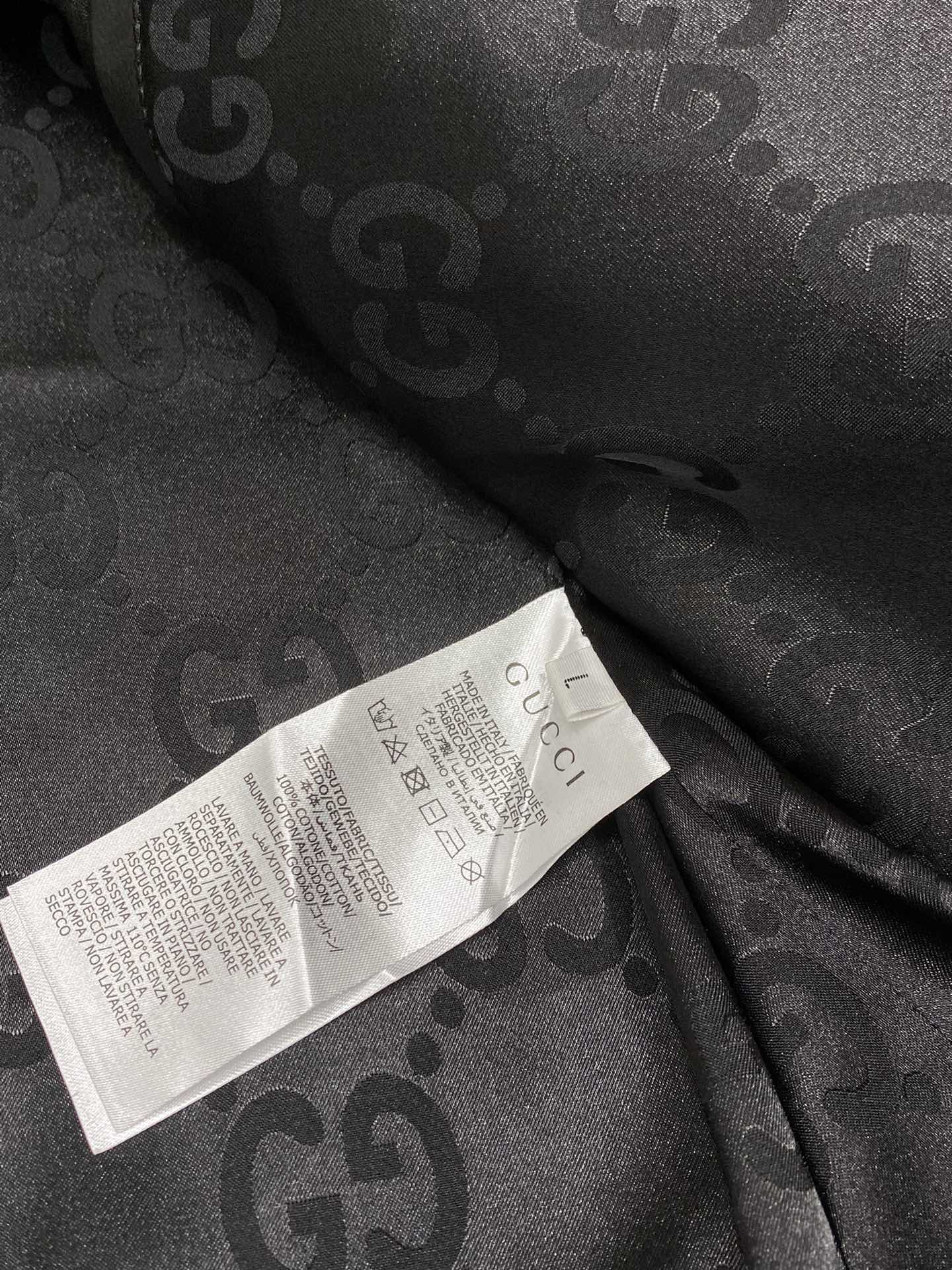 ¡Foto [9]-Chaqueta de cuero-P4200 Gucci Gucci 💥 solapa chaqueta de cuero 💥 Exclusivo último cuerpo de gama alta personalizada digital de la marca carta logotipo patrón sitio web oficial de venta sincrónica accesorios de hardware de diseño único Logotipo utilizando contador personalizado de cuero de curtido vegetal La moda más popular elementos de estilo ruta sobre el efecto de la parte superior del cuerpo es super guapo! Yardage: M-3XL-alta moda bolsas