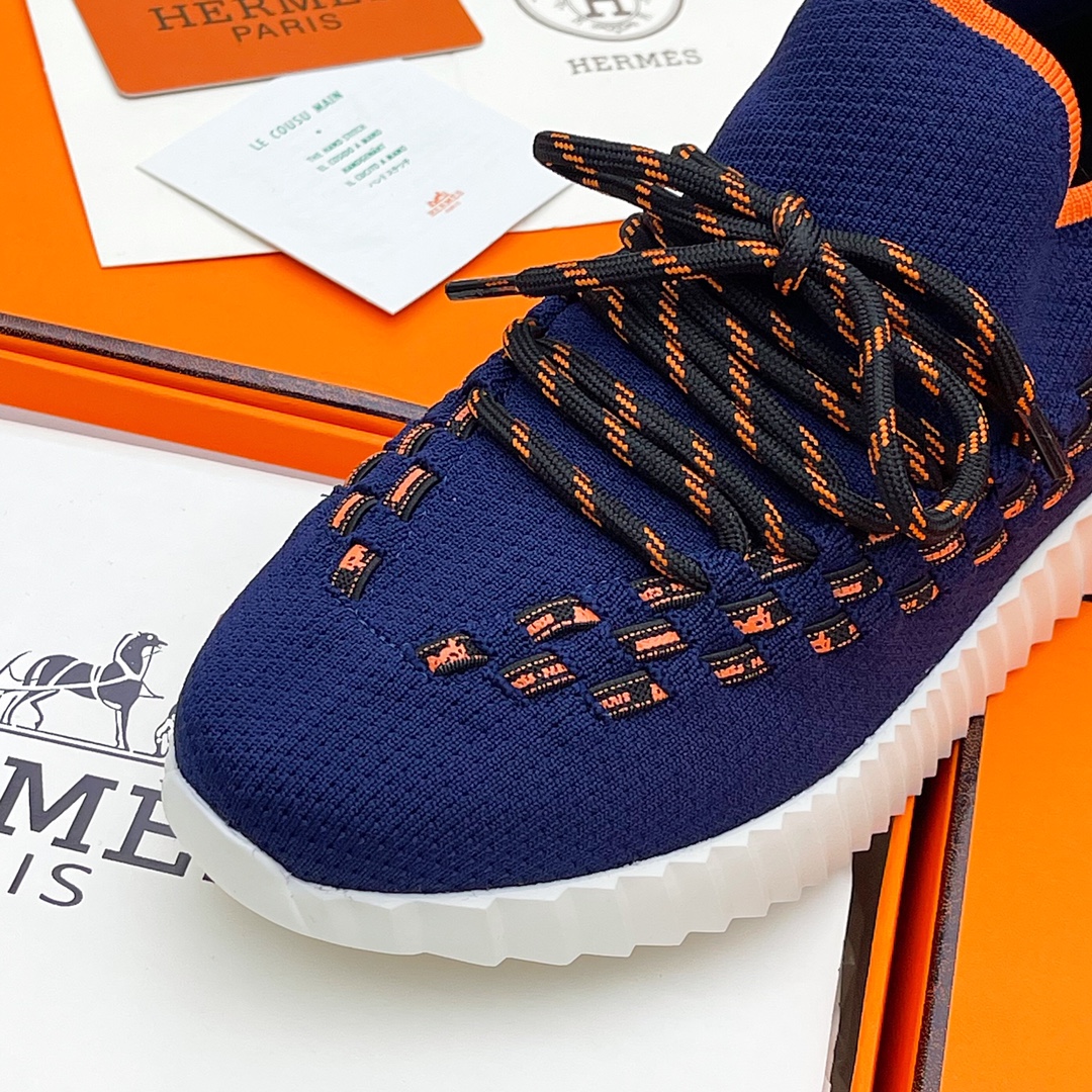 ¡Zapatillas deportivas informales Hermes Flex! Parte superior de punto Ribeteada con detalles de Boluc tejido Suela ultraligera en colores de contraste Magnífica relación calidad-precio ¡Excelente comodidad tanto para hombres como para mujeres! Colores: negro, blanco, azul, grisTalla: 35-45 P760-High Fake Bags