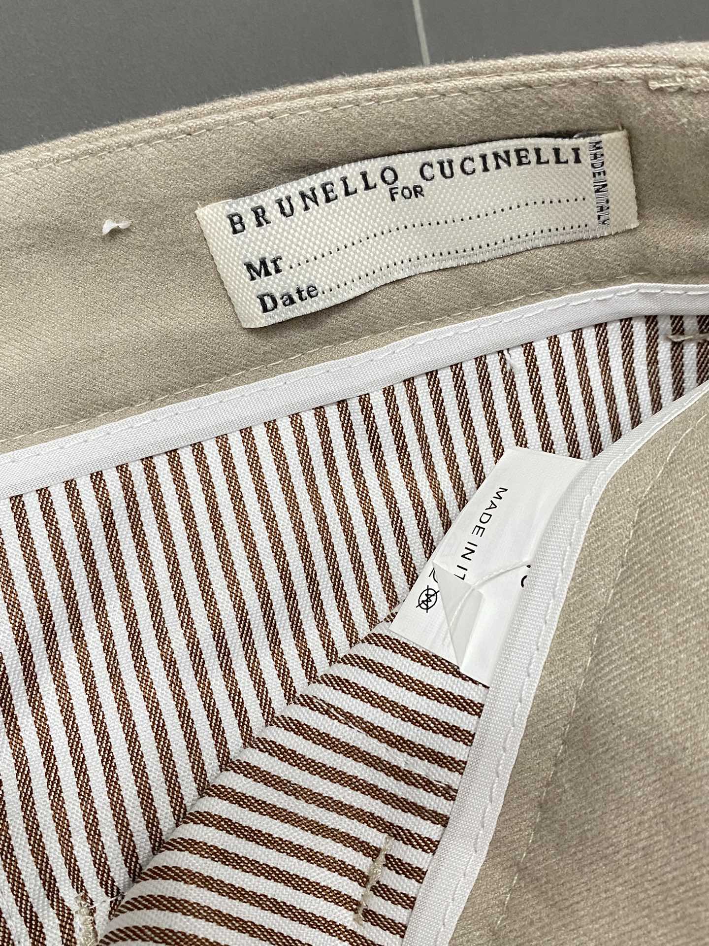 Imagen [7]-P660 BC-Brunello Cucineli Brunello Cucineli 💥 Exclusivo Nuevo pantalón de salón ¡Versión de alta gama! Tejidos a medida del contador Comodidad transpirable con detalles impecables Elementos de marca Conceptos de diseño que reflejan la alta calidad ¡Tacto fino y suave! ¡La presentación de la sastrería informal en la forma del cuerpo es magnífica! Largo: 48.50.52.54-Altos bolsos falsos