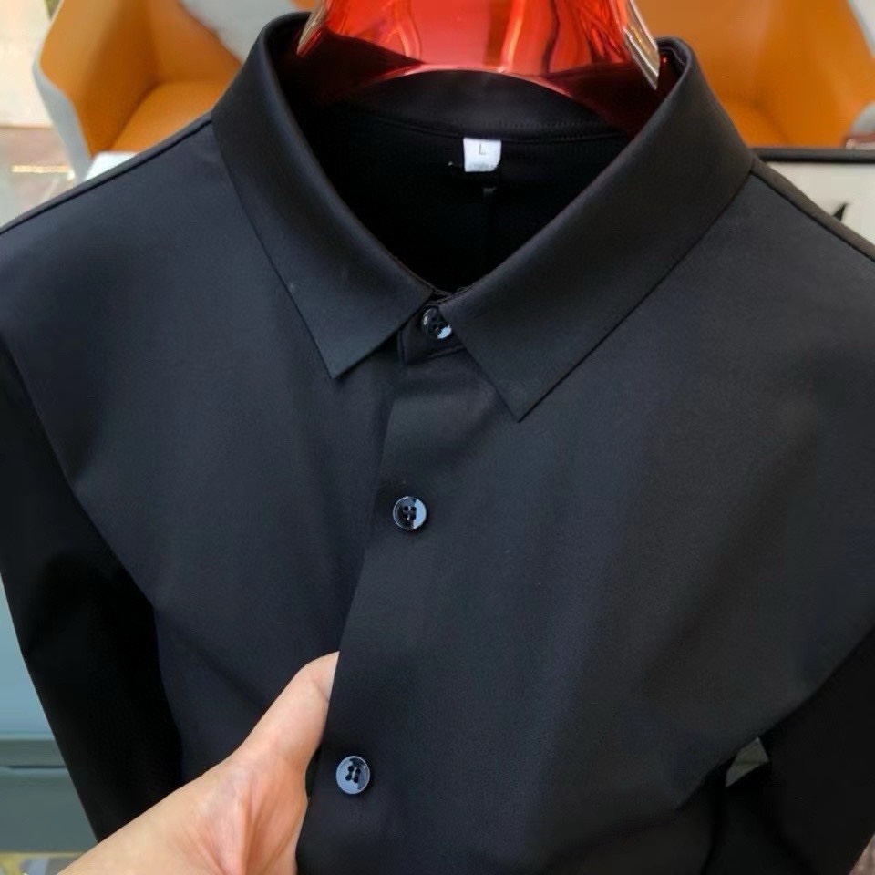 ¡P440 Hermes Hermes 2024 Contador casual camisa de manga larga! ¡El último elemento de la marca de logotipo de diseño de alta resistencia No hay rastro de sastrería Importado 80-cuento de algodón ultra-alta sensación suave y cómoda elasticidad buena suave y delicado no es fácil de pilling! ¡Extremadamente de moda y duradero para ver el acento en el cuerpo es muy guapo Cómodo y muy elegante modelos versátiles! ¡Los hombres de éxito debe tener! Tamaño: M-4XL (178 140 kg L Delgado máximo 200 kg)