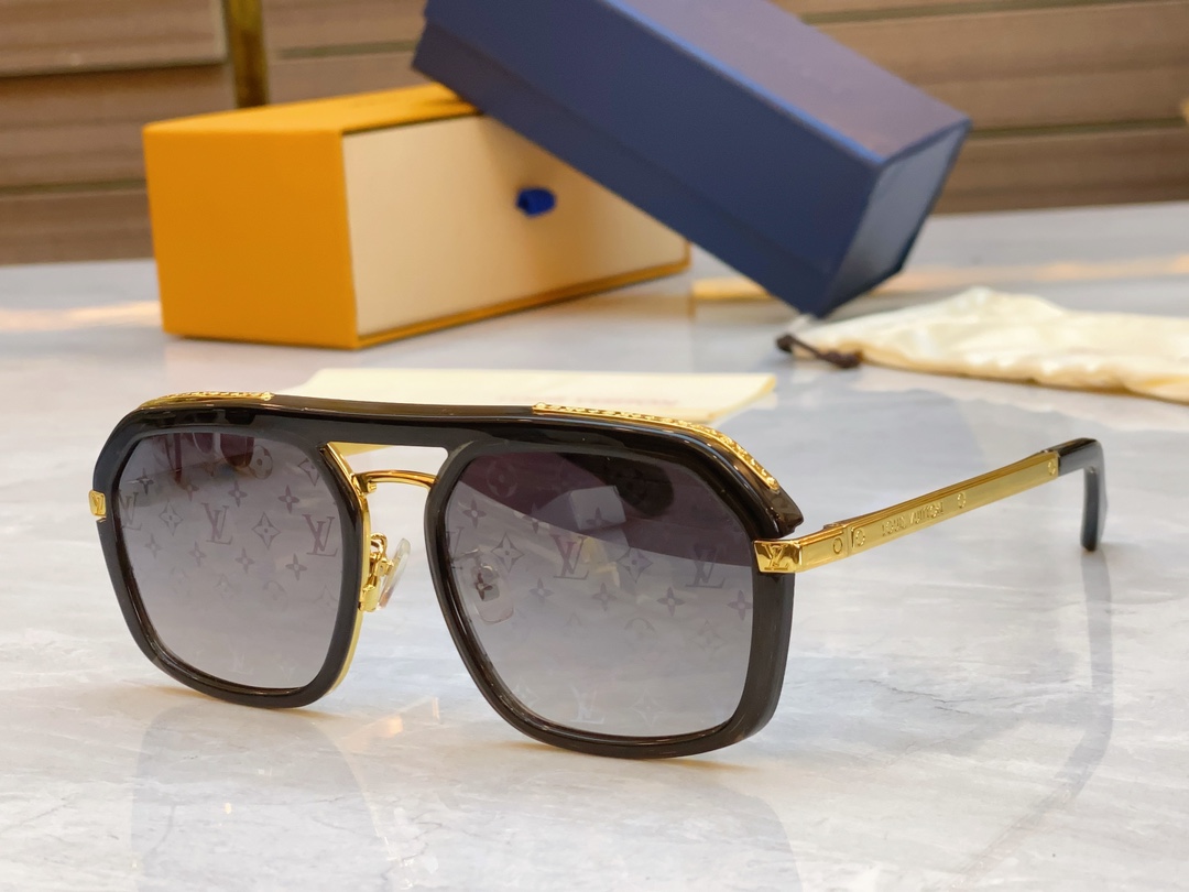 P255Louis Vuitton Louis Vuitton New Sunglasses MODÈLE : Z2067U TAILLE : 56 bouche 18-145-sacs haute couture