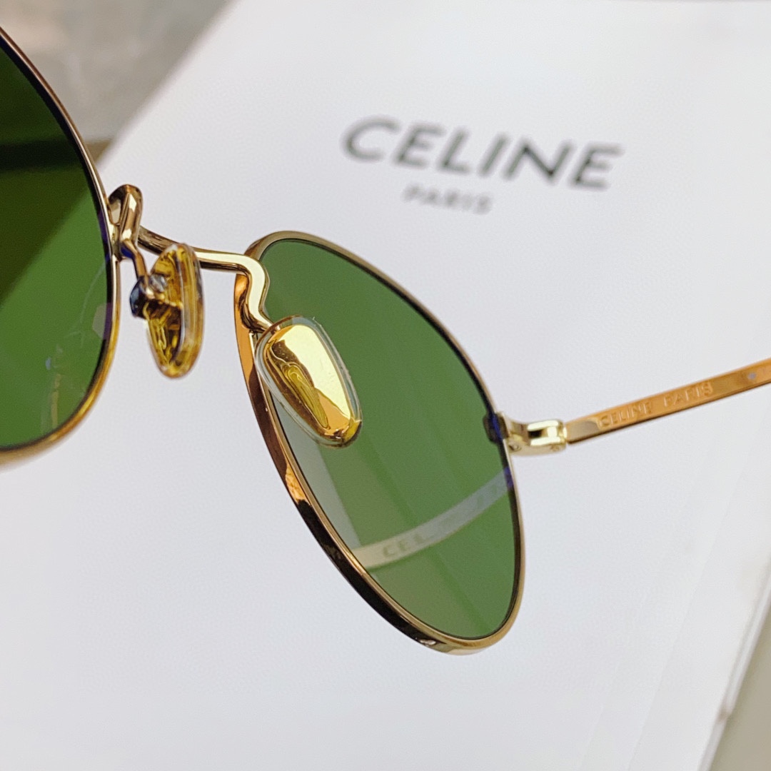 Picture [7]-P260 pop-up arrives in stock! The highest version of the market CELIN*Sai*Lin CL40100U vintage sunglasses! Seconds into the paragraph ❗️size:49 mouth 22-145-high imitation bags