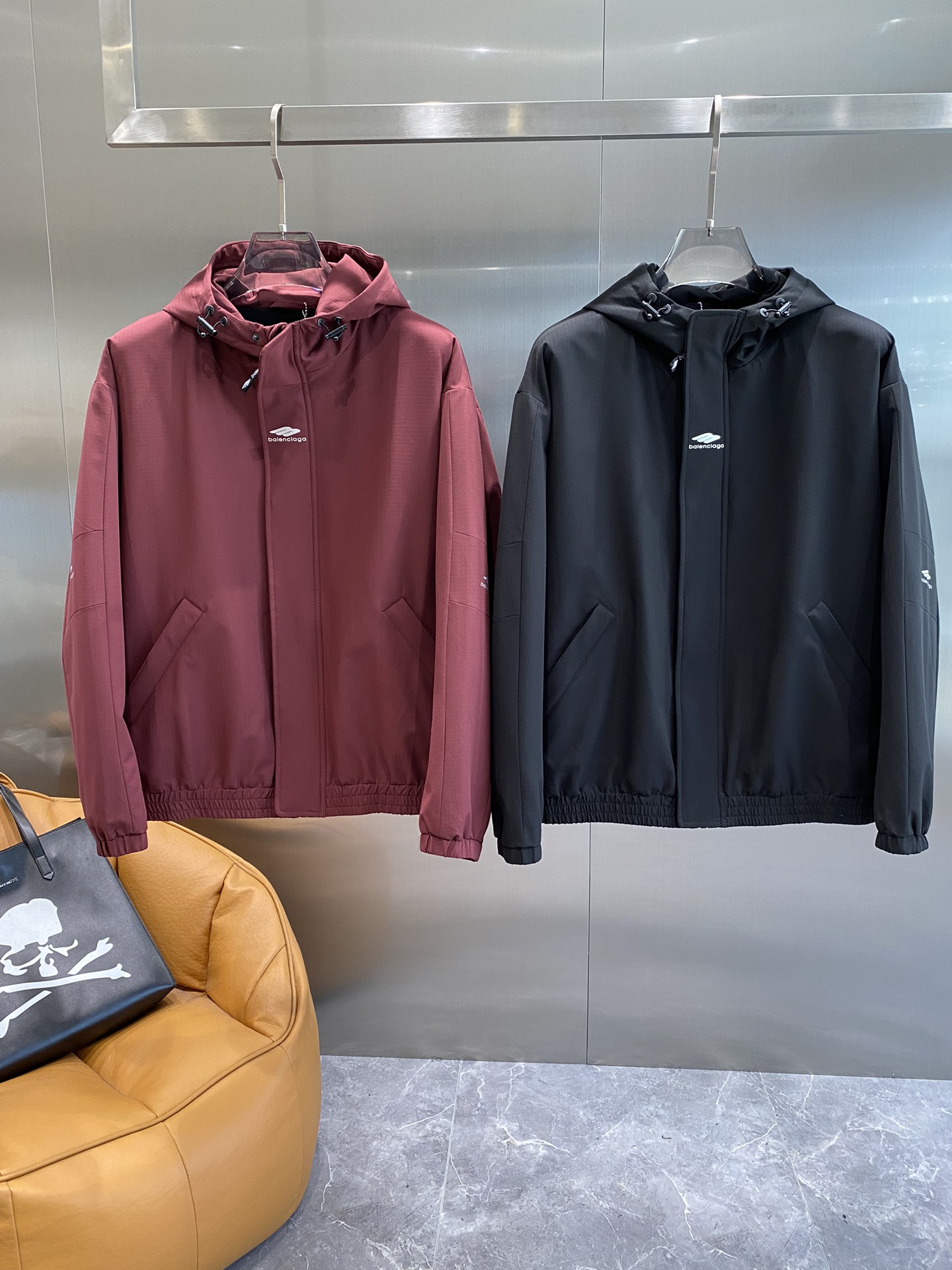 Paris family 2024ss fall and winter new men's jacket jacket three complete high-end version counter custom fabric breathable comfort high details impeccable brand elements design concept reflects the high quality feel delicate and soft rendering casual tailoring on the body version of the awesome Size: M ~ 3XL 🅿️860 - high imitation factory