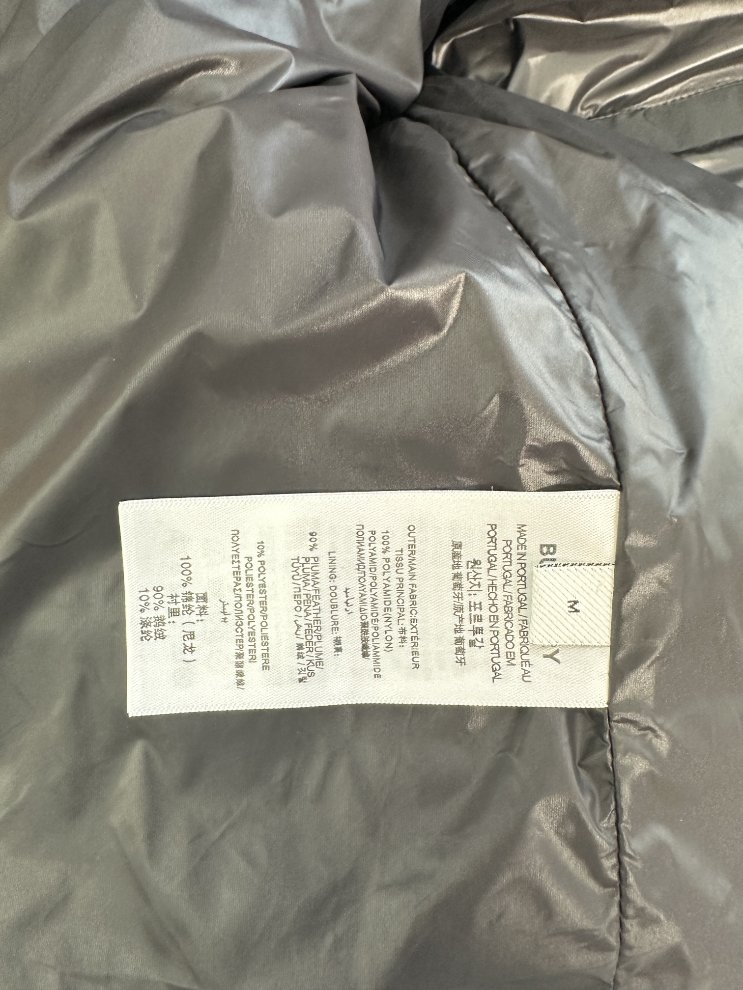 Image [11]-p1120 Burberry Down Jacket Veste en duvet pour homme en tissu Toray importé du Japon, version européenne personnalisée ! Contrôle de qualité optimal ! La doublure intérieure est fabriquée dans le même tissu de duvet importé à haute densité et anti-perforation ! Broderie LOGO sur la poitrine, étiquette en cuir personnalisée sur la manche gauche et ZP cohérent ! Yardage : M-3xl- répliques de sacs à main de haute qualité