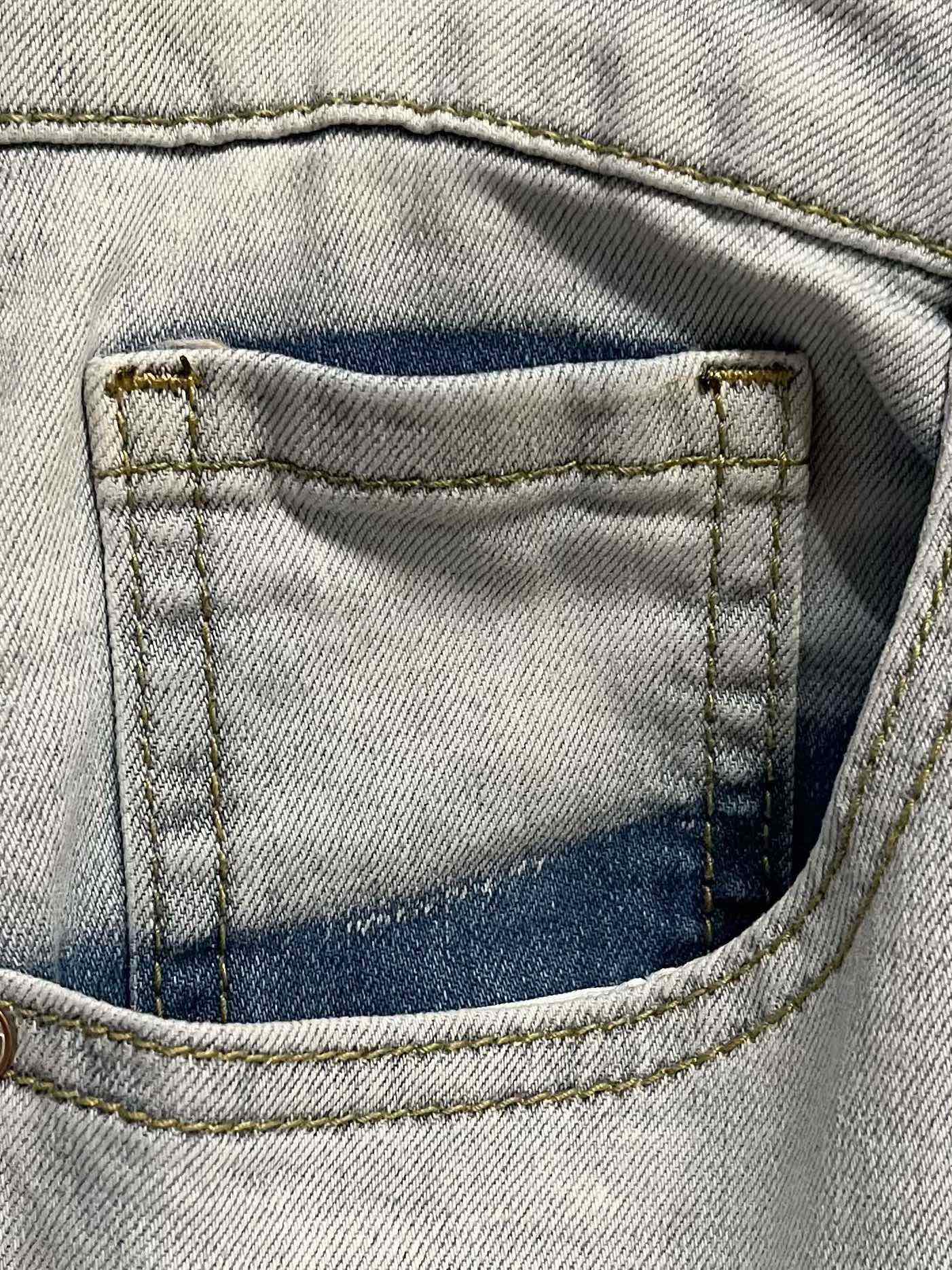 Image [7]-P500 Gucci Gucci 2024ss automne et hiver nouvelle mode tendance biais petite jambe jeans personnalisé ensemble complet de matériel nouvelle marque design artisanat fine exécution détails parfait haute version de la yardage : 29-38 (no 35,37)-high-fashion sacs