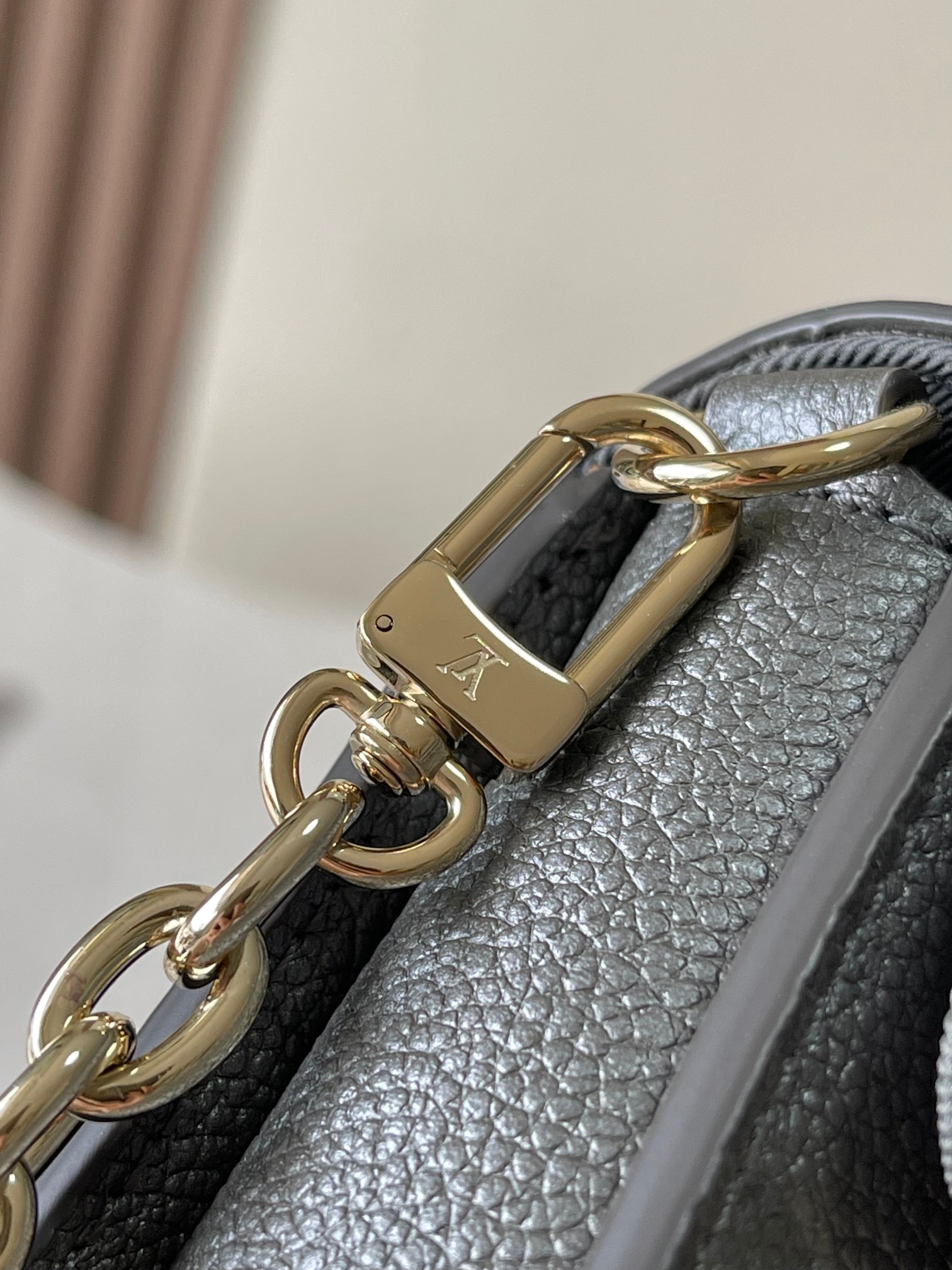 p2500 Wallet On Chain Metis Handbags Taking Grain Monogram Empreinte Leather Model: M12761 Silver Gray Material: Grade A All Steel Hardware Imported Original Fabrics Packaging: Full set of Original Duty Free M Bobberly Suit Size: 19*11*5.5C-High Faux Factory