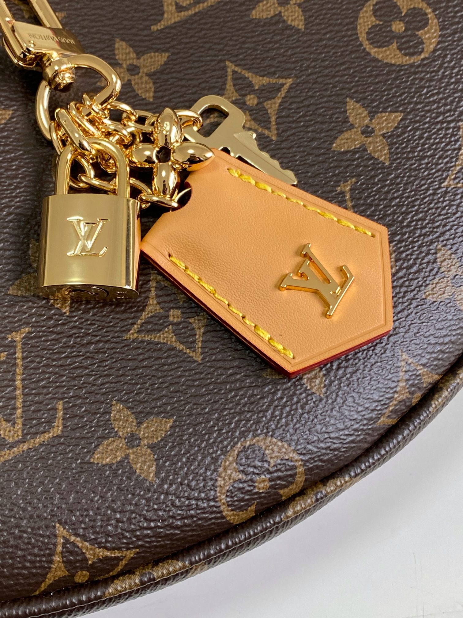 图片[5]-P960 M12939 loop hobo 手袋monogram涂层帆布和monogram reverse涂层帆布以皮革包角定格潮流半月形轮廓均可拆卸的手柄和可调节肩带实现多种背携方式
尺寸:22x9x33 厘米(高x宽x长度)-高仿包包