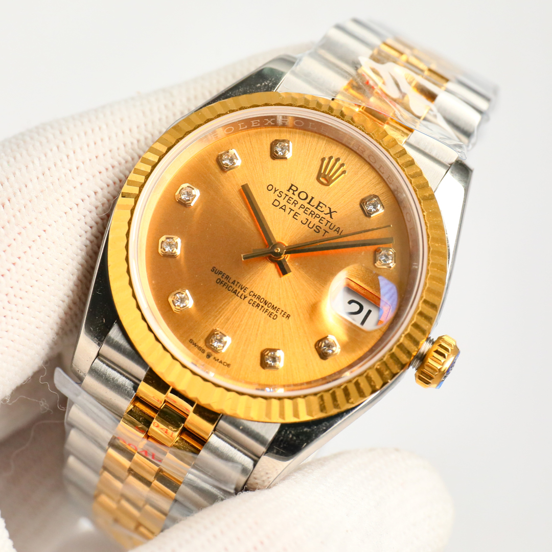 Rolex ROLEX Oro Amarillo Logbook 36mm 🎮EA1 El último lanzamiento de la versión personalizada de un reloj de un tamaño modelos populares diámetro de 36 mm Logbook①: equipado con movimiento calibre 2824 se puede ajustar de nuevo a la función de calendario movimiento y su estabilidad y precisión¡②: toda la tabla de acero 904L / con correa de acero ar fábrica y el anillo de dientes de platino chapado en vacío ip / caída de color libre sustitución del anillo de dientes de perro la única versión del tamaño!¡③: dial sol patrón infinitamente cerca de la original de terbio no es verde! ¡Versión de color verde menta!④: todo el mercado sólo la versión de la fuente del calendario del seguimiento 1-31 por una comparación de la autenticidad de la fuente 🎮🎮.⑤: la única luminiscencia puntero / palabra luminiscencia uñas para hacer el mismo color porque son de procesamiento de fábrica de terceros + comprado a Suiza c1 + c3 polvo luminiscente⑥: la palabra uña / marca corona uña todo el tratamiento de platinado¡⑦:La mayor garantía de calidad por favor reconozca 3A último estilo de registro personalizado un reloj un código de reloj 5L27K422 reloj ⌚️ reconocer el último código de cierre para "F6U" limpiar la última etiqueta de patrón de la contraportada! Los modelos más rentables modelos popularesAunque los modelos de fábrica 3A no son muchos, pero casi todos ellos son bienes de alta calidad Completamente resolver la mayoría de los puntos de dolor de registro del mundo sólo para el último nacido 🎮 S1 exquisita recomendada damas relojes mecánicos