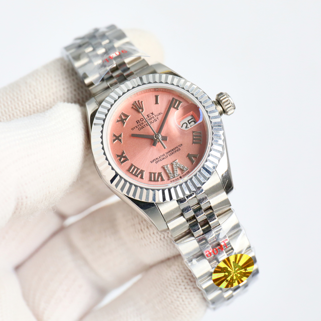 Rolex ROLEX Cuaderno de bitácora de plata para mujer 28MM 🎮EA1¡1⃣️The diámetro de la caja sigue siendo coherente con el original de 28MM utilizando acero inoxidable 904L para forjar la caja del reloj de acero inoxidable durable!¡2 ⃣ ️ con el movimiento original importado reloj mecánico automático para que más diosas más opciones de rendimiento es extremadamente estable su fuerza anti-choque, la geometría de la estructura para que el movimiento en cualquier posición puede mantener un funcionamiento regular!3 ⃣ ️ fondo triangular picado con una herramienta especial de atornillado 🎮 para que la caja quede completamente sellada corona de cuerda con doble cierre de hebilla doble sistema de estanqueidad firmemente atornillada a la caja para hacerla más impermeable4⃣️3 en punto está equipado con una pequeña lente convexa que amplía la indicación de la fecha y facilita su lectura. La caja Oyster hermética del modelo Logbook para señora ofrece una protección óptima al calibre de alta precisión.¡5⃣️The brazalete de 904L y la nueva conexión de "doble grano" bajo el bisel (intercambiable con el original) tienen una hebilla de corona plegable oculta que se abre con un emblema de corona Rolex articulado!¡6⃣️With herramienta especial para extraer el reloj + 3A bolsa especial para guardar el reloj!3A Factory2021 artesanía para crear el Rolex. Reloj Rolex para mujer modelo boutique ¡Bienvenido a su degustación! 🎮S1 Exquisito reloj mecánico para señora recomendado