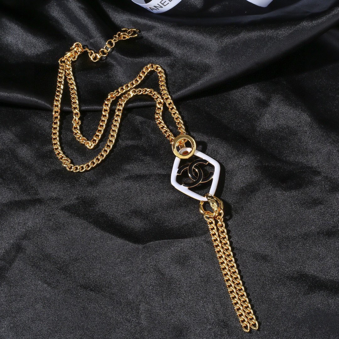 Picture [2]-P110 Chanel necklace sweater chain Today's new official website synchronization necklace original custom fairy this fairy ❤ - high imitation bags