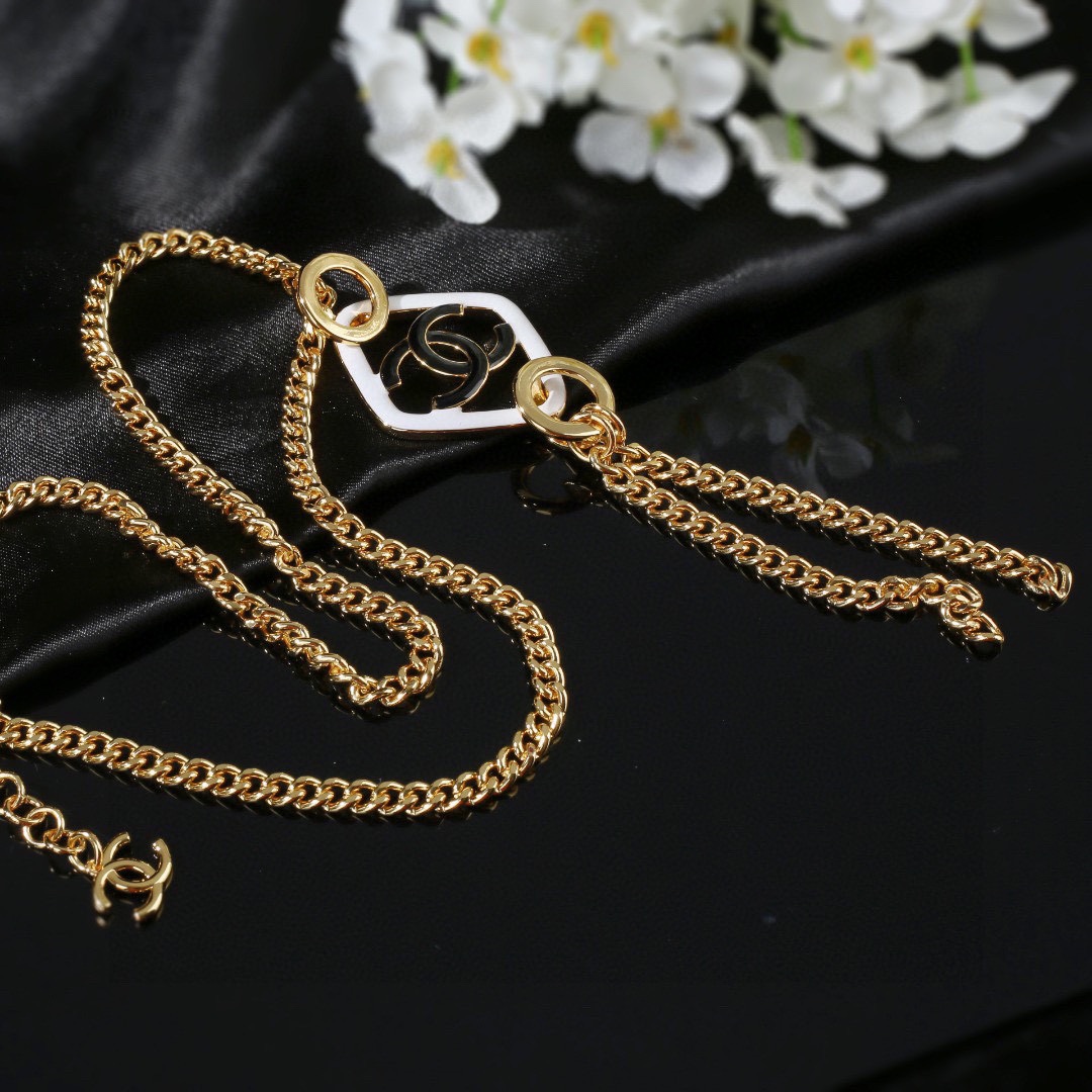 Picture [5]-P110 Chanel necklace sweater chain Today's new official website synchronization necklace original custom fairy this fairy ❤ - high imitation bags