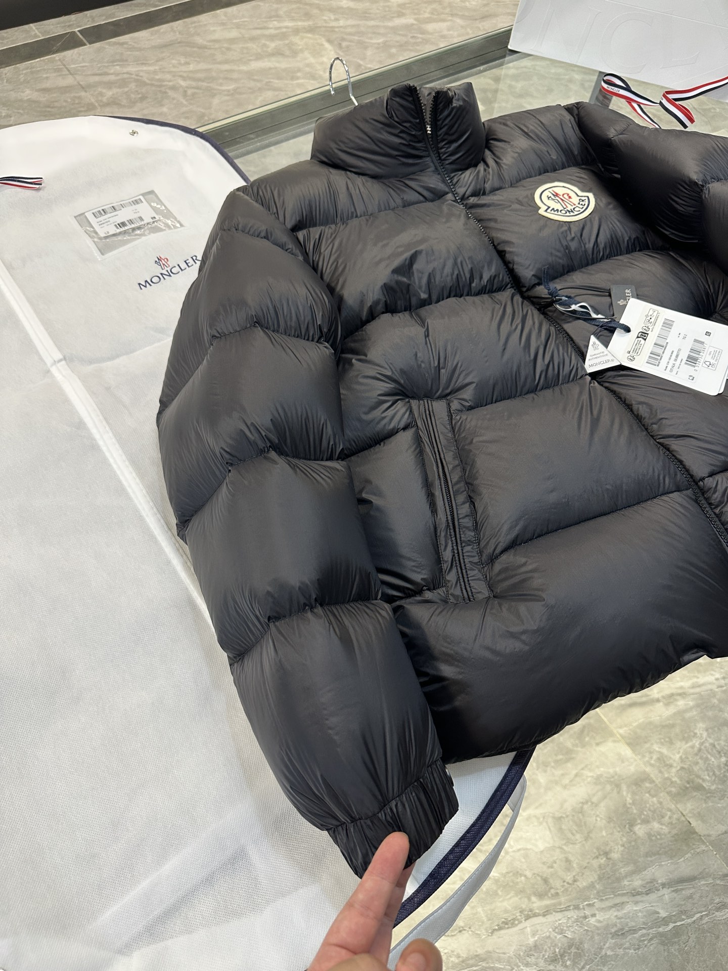 Foto [3]-P1260 Moncler Citala corto abajo chaqueta chaqueta. Más fotos-Bolsos de alta costura