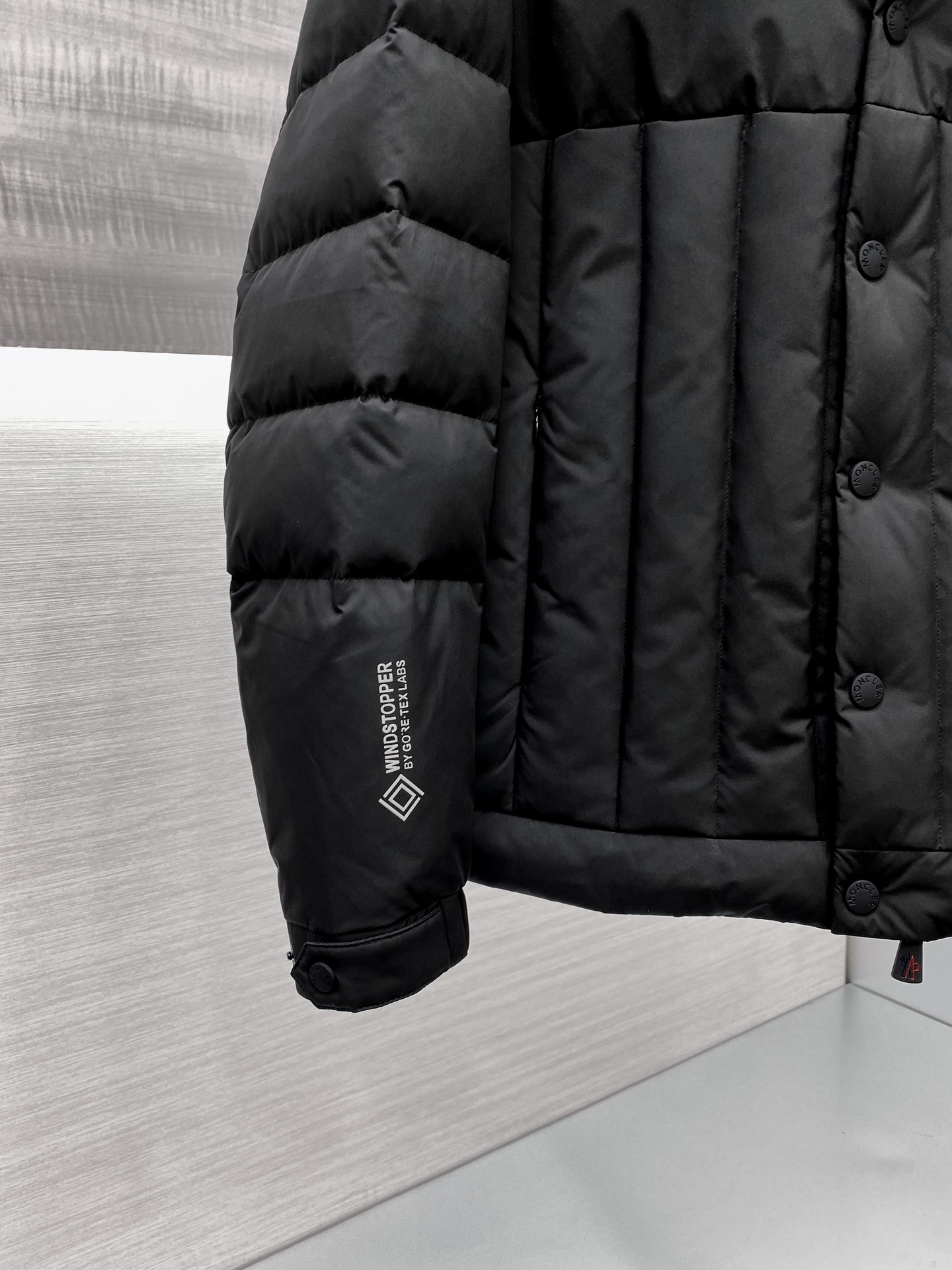 p1640 Mo 2024 otoño e invierno nuevo 💥 etiqueta negro chaqueta de pluma con capucha 🔥 con 90-fleece relleno completo Hardware personalizado Detallado a la versión Tamaño: 1.2.3.4.5-Bolsos de alta costura