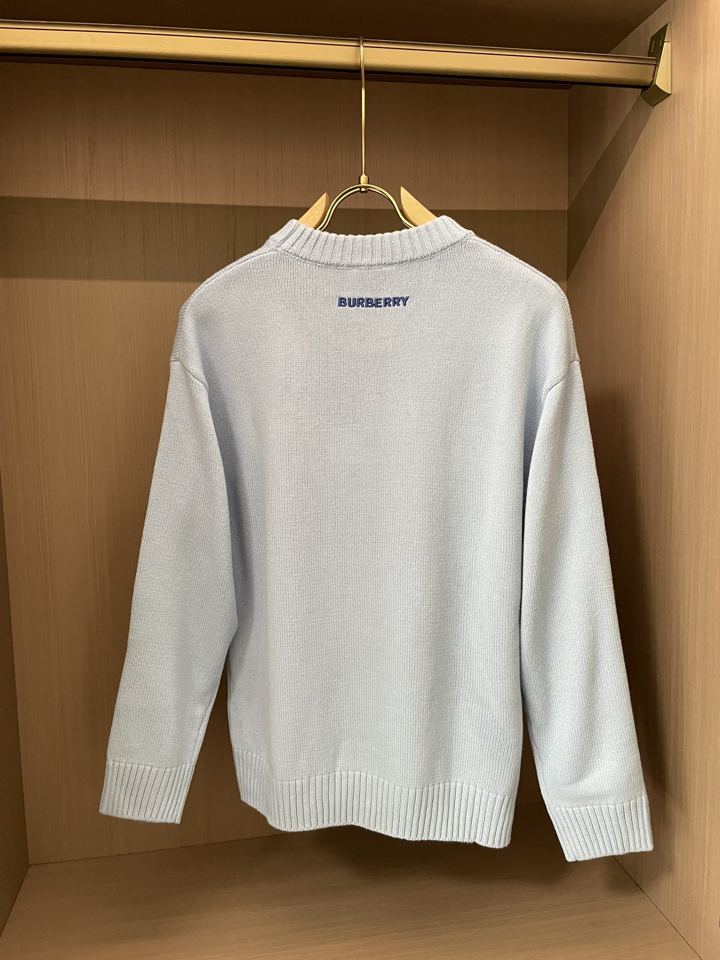 Picture [2]-P590 Burberry sweater 2024 fall and winter latest collection counter 1:1 top reproduction full quality! Thickened paragraph hipster must-have single product! Know the goods of the old iron hurry down Fabric: 100% wool size M ~ 3XL.🌽-high-fashion bags