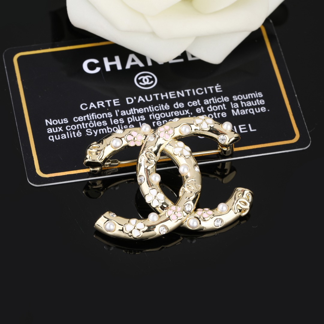 Imagem [3]-P90 Chanel Chanel Double C Brooch ✨ Cada detalhe do acabamento é muito bom Este design é muito bonito Esta seção é realmente super bonita super fada Exquisite Miss deve ter - alta qualidade réplica handbags