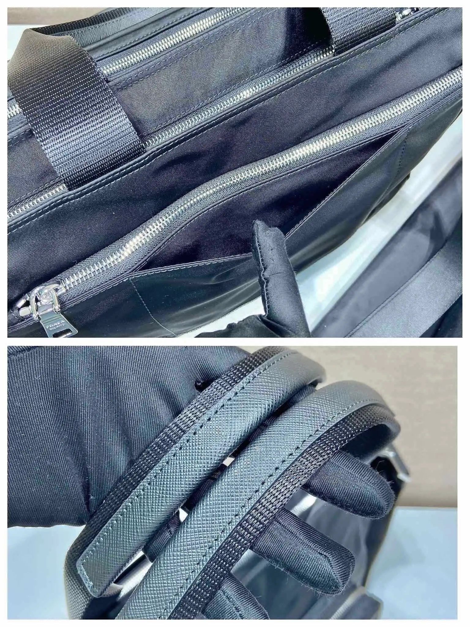 p900 Prada 1BG102Este saco para a mamã é feito de tecido de nylon importado e é muito prático Também pode ser utilizado como saco de compras / saco para a mamã de uma só vez com um equipamento completo com almofadas e suportes para copos A funcionalidade é óptima Apresse-se e compre-o é outro que nunca sairá de moda!Comprimento 35xAltura 30xFundo 17cm