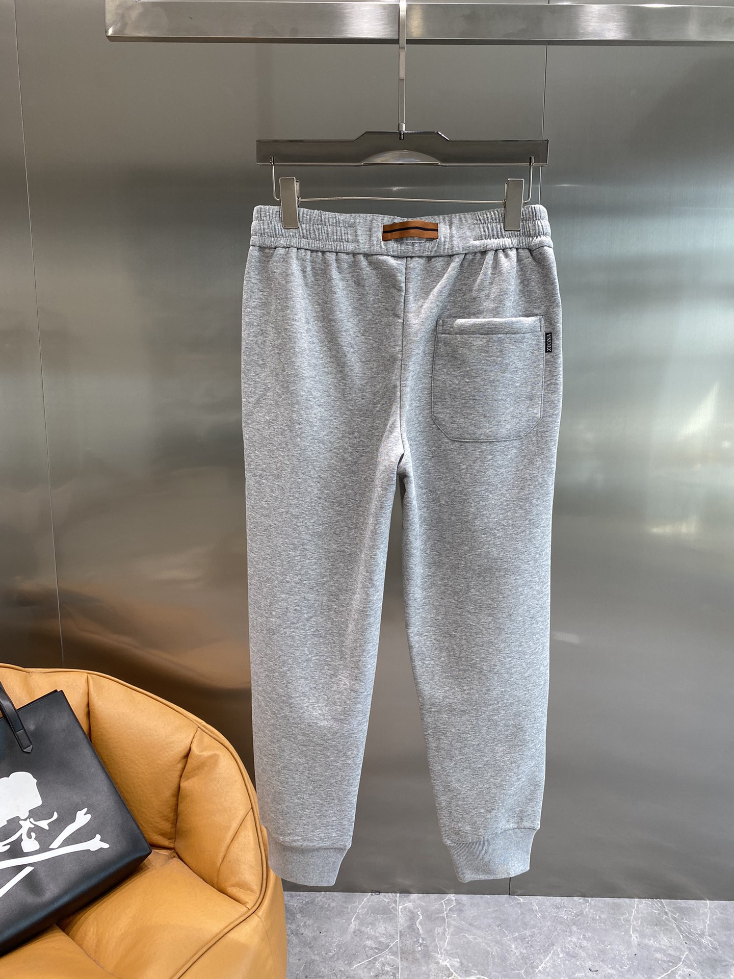 Zegna 2024 fall and winter casual pants! The official website synchronization sale brand classic LOGO casual pants customized fabric comfort is excellent hand touch: Lie Office recognition degree is very high perfect quality craft padded models Size M-3 XL 🅿️520 - high imitation factory