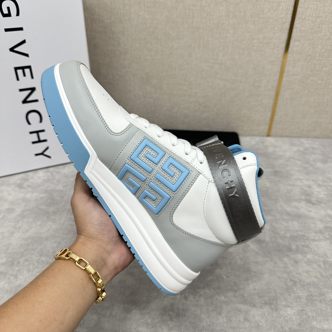 图片[6]-Givenchy    进口光滑牛皮系带拼接撞色设计  踝部环饰可拆卸Givenchy LOGO织带饰侧面饰以4G LOGO 立体浮雕 搭配缝线       后跟饰片点缀Givenchy  LOGO        鞋舌饰以Givenchy  LOGO和4G LOGO        原版双色注塑外底饰以Givenchy  LOGO和4G LOGO细节 Givenchy  LOGO内底      鞋帮搭配注塑鞋底    全牛皮打造   七色🉑选  标准专柜码数：39～44#   （38.45🉑️定做）  P¥960-高仿包包