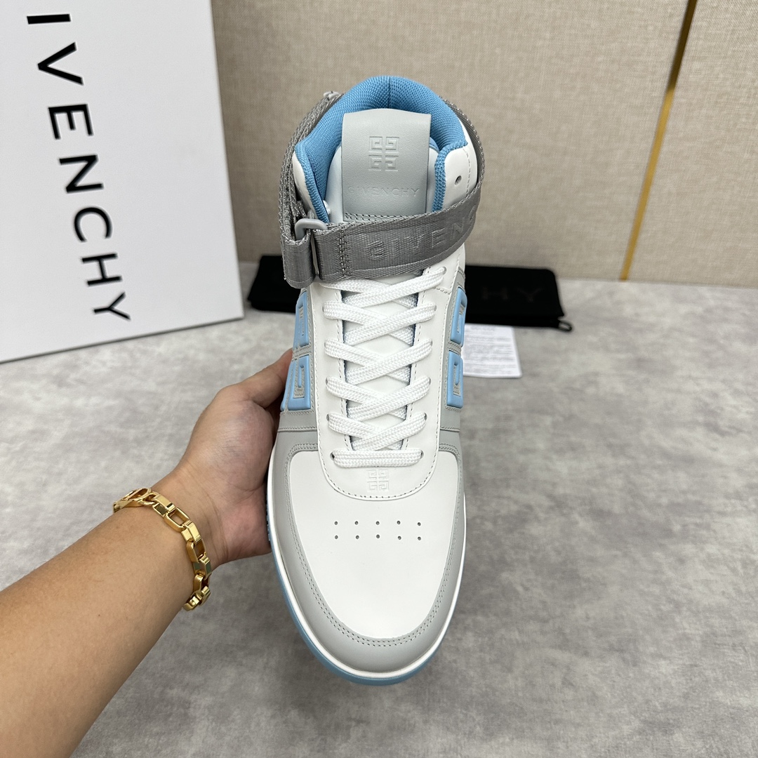 Givenchy Imported スムースカウハイドレザー カラーブロッキング付きレースアップ アンクルループ 取り外し可能なジバンシィロゴ ウェビングトリム 4Gロゴ入りサイドパネル ステッチでエンボス加工 ヒールタブにジバンシィロゴのアクセント ジバンシィロゴと4Gロゴ入りタン ジバンシィロゴと4Gロゴ入りオリジナルツートーンインジェクション成型アウトソールロゴ・ディテール インジェクション・ソール付きジバンシィ・ロゴ・インソール・アッパー 全7色のカウハイド・レザー 🉑標準カウンター・サイズ:39-44# (38.45🉑️ 受注生産) P¥960