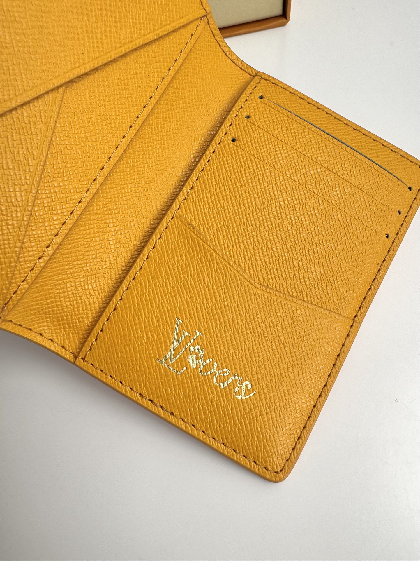 Image[8]-P280 M12659Yellow This pocket wallet is made of Monclerogram Heritage coated canvas with classic elements such as the Damier check and the Marque L.Vuitton Déposée logo, demonstrating Pharrell Williams's commitment to the Monclerogram pattern. Modern InterpretationSize: 11 x 7.5 x 1cm-High replica bags