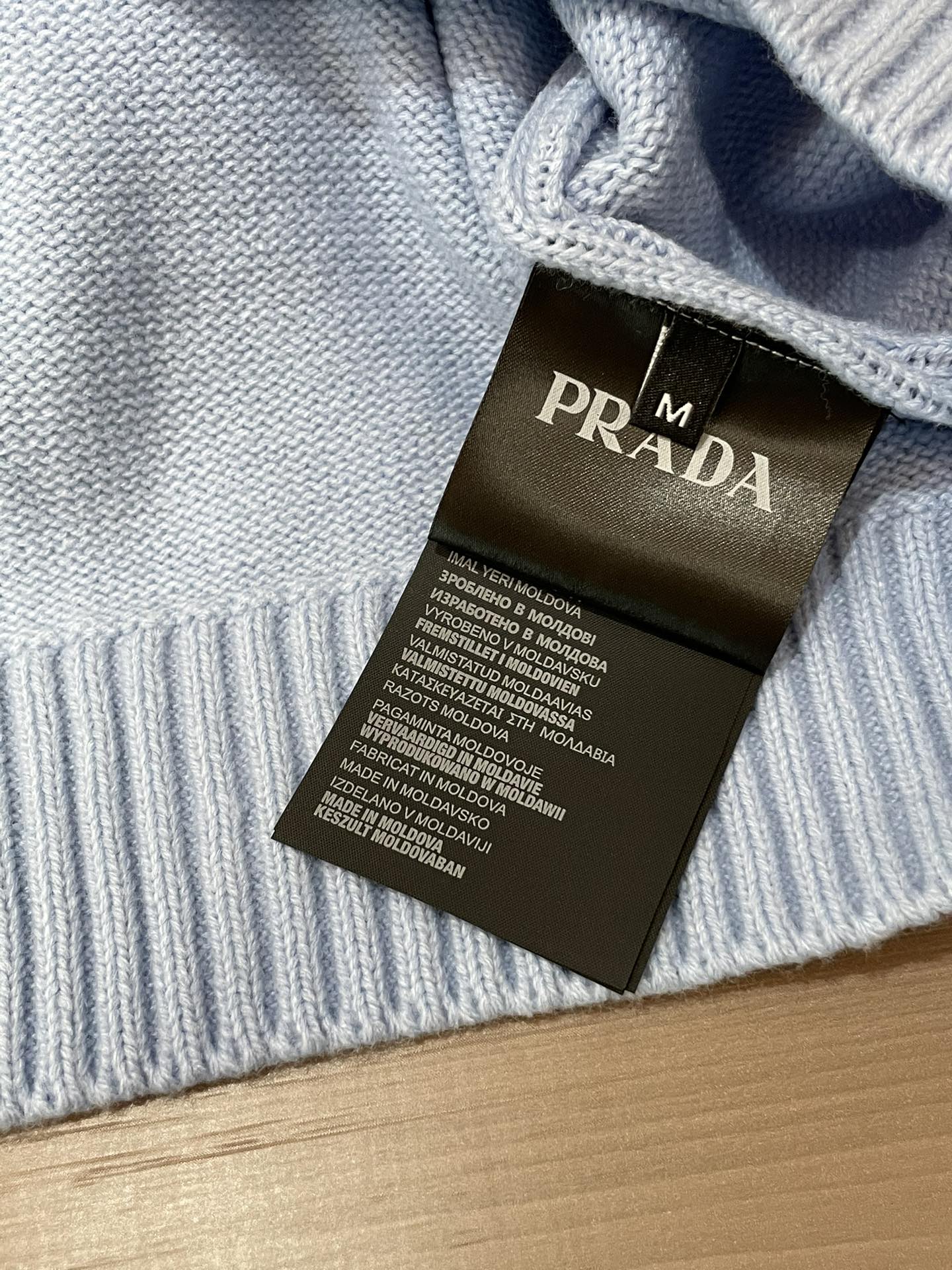 Image [5]-P590PRADA pull 2024 automne et hiver dernière collection compteur 1:1 top reproduction full quality ! Paragraphe épais hipster must-have produit unique ! Connaître les marchandises du vieux fer se dépêcher vers le bas Tissu : 100% laine taille M ~ 3XL.🌽-High Faux Sacs