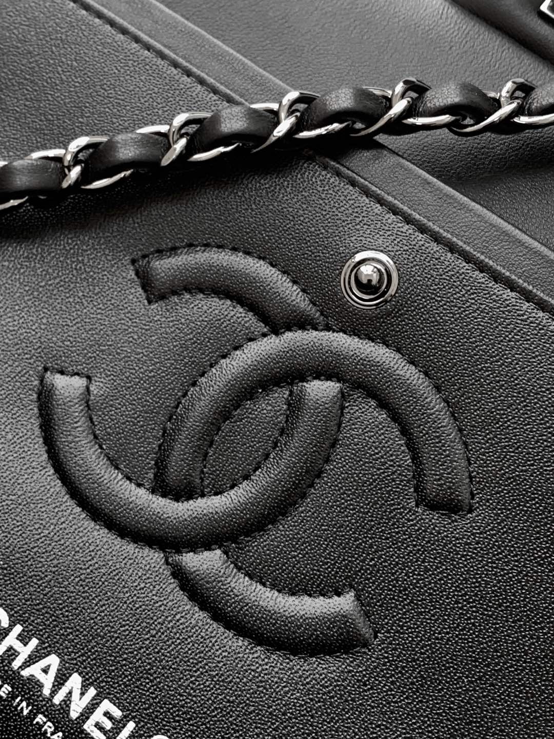 Chanel 25C cf toile tweed colorée maintenant chaque saison ont cette toile tweed fantaisie à la fin le public est qui ah [couvrir visage R] cette chose vraiment bon look bien changer à pas Chanel que la rime a laissé un logo taille 20cm avec l'emballage - haute imitation des sacs