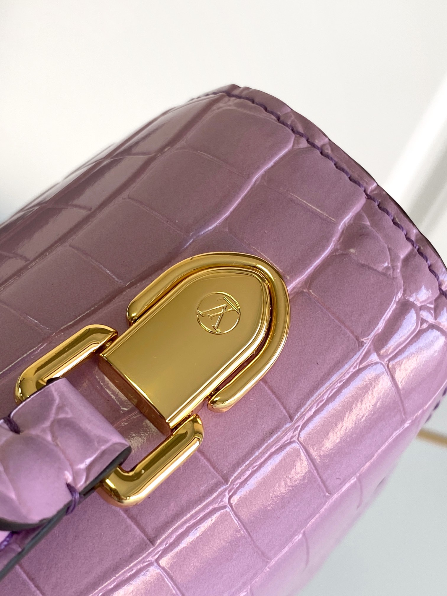 Picture [6]-P2500 LV Large M84714 light purple Size:27×18×9cm-High-fashion bags