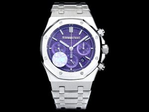 AP爱彼  紫色Audemars  Piguet 2024 年末重磅
市场最高版本 （原版开模三件壳套一比一原版复刻 做到最薄最好杜绝一眼假）
爱彼皇家橡树系列26240ST.OO.1320ST.01 计时码表！
1⃣️采用同正品一致（6字位小秒）7750计时机芯！
2⃣️316L精钢表壳（三件壳套）通过拉丝和部分抛光打磨处理之后展现出精致而硬气的独特气质！
3️⃣字面 LOGO 采用是真丁得字母显得更加立体非市场贴 UP
4️⃣粗犷大气的41mm表盘14mm 厚度劲道十足！
5️⃣超强夜光显示可以在任何环境下读取时间！
HBF 耗时 16 个月一比一原版复刻匠心力作 秒杀市场普通版本欢迎各位表友品鉴！-高仿包包