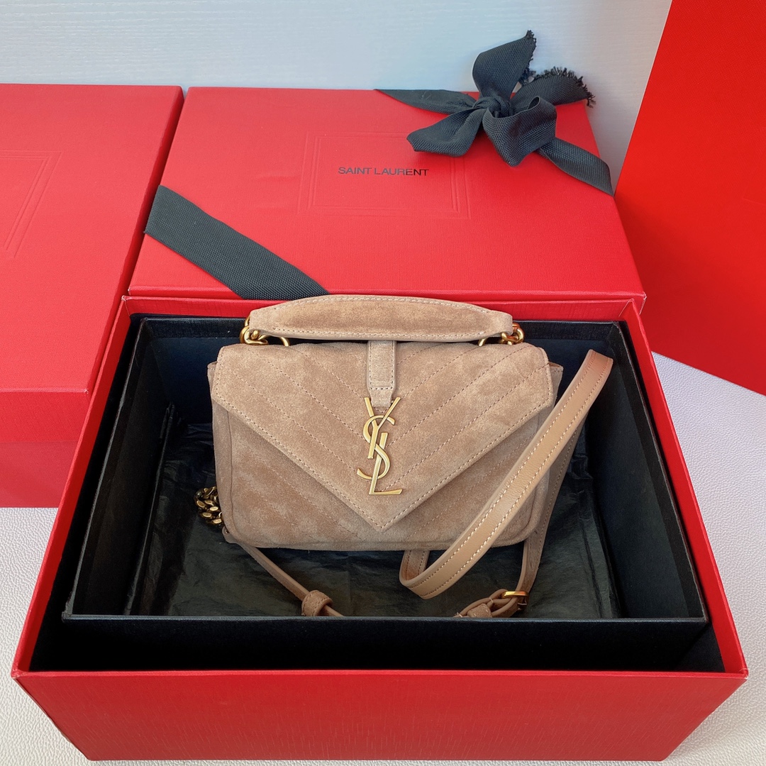 P980 YSL YSL حقيبة صغيرة متعددة الوظائف مع مقبض حمل علوي وحزام كتف طويل من الجلد المقعر قابل للإزالة بسلسلة جلدية متصلة متشابكة كلاسيكية وأكثر عصرية ذات تصميم مقعر متنوع نصيحة يدوية لا بد من اقتنائها! جلد مشمع زيتي عتيق لطيف للغاية رقم الموديل: 779430 المقاس: 20x13x3 سم-حقائب فو عالية الجودة