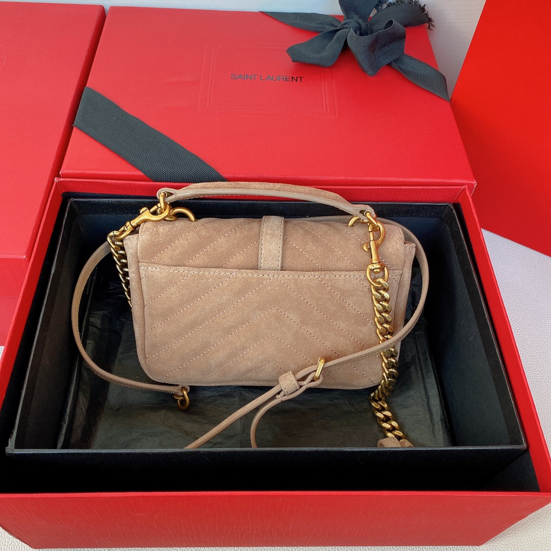 P980 YSL YSL حقيبة صغيرة متعددة الوظائف مع مقبض حمل علوي وحزام كتف طويل من الجلد المقعر قابل للإزالة بسلسلة جلدية متصلة متشابكة كلاسيكية وأكثر عصرية ذات تصميم مقعر متنوع نصيحة يدوية لا بد من اقتنائها! جلد مشمع زيتي عتيق لطيف للغاية رقم الموديل: 779430 المقاس: 20x13x3 سم-حقائب فو عالية الجودة