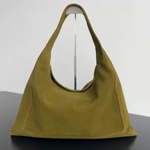 El bolso cómodo y a la moda para llevar es el bolso de terciopelo de piel de ciervo de Hop 🫒-High Fake Bags