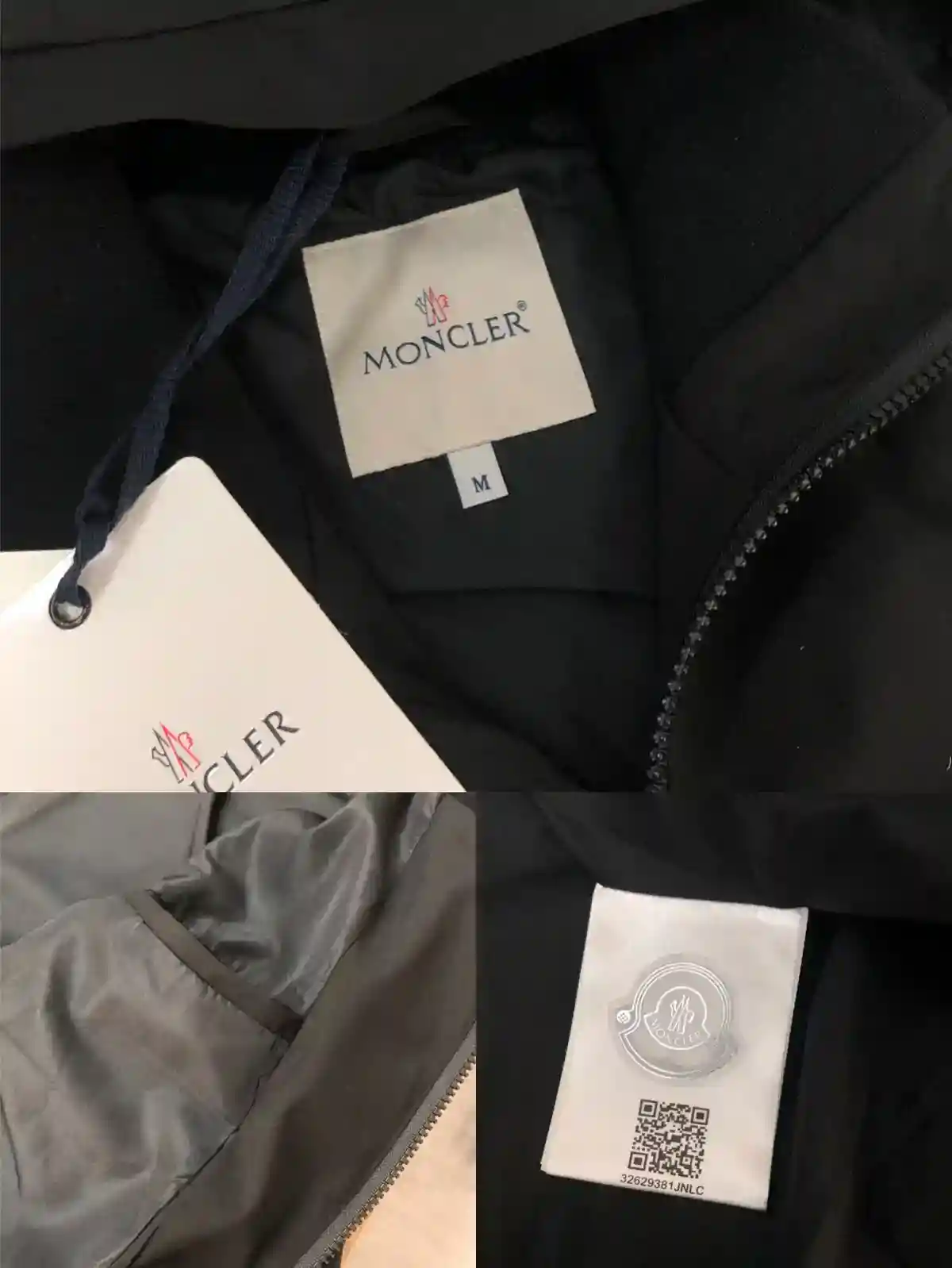 图片[8]-P560  Moncler 蒙口 夹克 风衣 外套！上身柔软舒适防风防雨并且超级轻盈！品牌刺绣字母点缀～款式更是时尚有型拉链刻有 logo 各种细节凸显品质！春秋可作为外套穿搭平时用以凹造型都非常nice！实用又百搭
颜色：黑色 白色
尺码：M-3XL-高仿包包