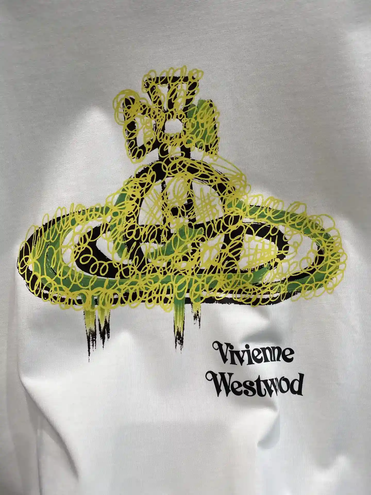 Image [7]-"𝙉𝙚𝙬🤍 West Dowager House" Vivienne Westwood T-shirt personnalité et collision de la mode Cœur du motif emblématique de Saturne dans un style unique d'éclaboussure d'encre pour présenter les couleurs vives et la personnalité accrocheuse de l'ensemble des tissus sont doux et confortable respirabilité. Les répliques de sacs S-XXL🅿️420-high sont également excellentes.