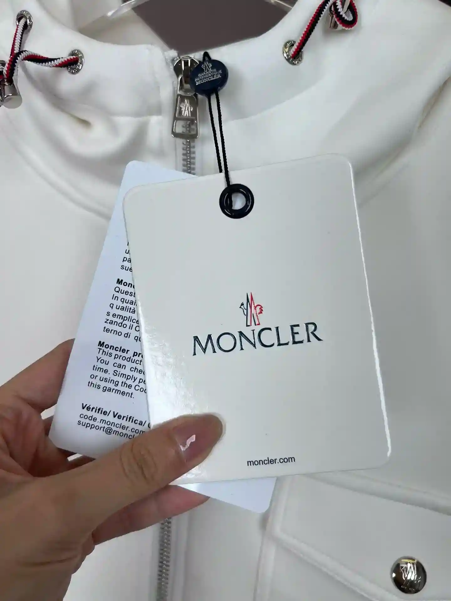 Image[8]-P760 Moncler Moncler 2025 early spring latest hooded jacket jacket Fabric selected high-count, high-density double-stranded air-layer long-staple cotton feel super comfortable logo selected imported environmentally friendly materials Super beautiful Size : M-3XL-high replica handbags