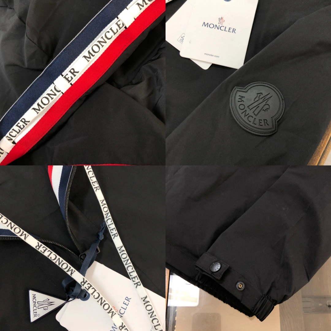 Image [6]-P560 Uploaded for early spring 2025 availability ! Moncler large label zip hooded jacket windbreaker ! Synchronisé avec le site officiel ! Tricolore sangle avec patchwork logo design ! Personnalisé original tissu respirant excellente qualité d'exécution parfaite secondes l'ensemble du marché ! Cadeau de poids lourd juste pour la popularité ! L'achat européen synchronisé style site officiel vente chaude ! Lettres de marque zip à capuche design veste coupe-vent sur le haut du corps élégant super beau détail image parfaite incarnation ! Les trois étiquettes sont complets en parfait état ! Couleur : noir blanc bleu code : M L XL XXL 3XL (1-5)-high-fashion sacs