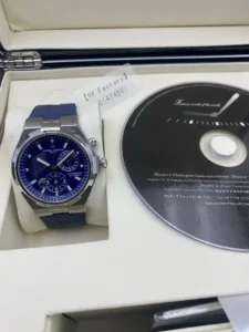 Vacheron Constantin VC Azul (47450) Reloj mecánico automático multifunción de los hombres! El corazón MIYOTA se convierte en una máquina de una sola pieza 28.800 vibraciones por hora con una reserva de marcha de 40 horas! El reloj de largo 42 mm de espesor caso 12 denso fondo de nuevo diseño impermeable profundidad de 150 metros! 316 de acero inoxidable cristal de zafiro correa de cuero opcional, cinta, correa de acero hebilla cierre desplegable! ¡Dial función de presentación introducción 10 en punto reserva de marcha pantalla de función 2 en punto calendario pantalla de función 6 en punto segundo huso horario pantalla de función 7-8 en punto 24 horas día y noche pantalla de función! -Alta réplica bolsas